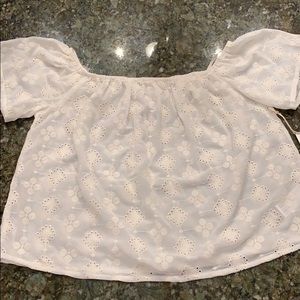 Forever 21 off-the-shoulder top